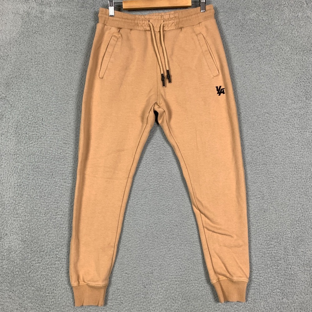 Lot of 2 YoungLA Jogger Mens Large Camo White/Camel Fleece Drawstring Sweatpant - Picture 5 of 11